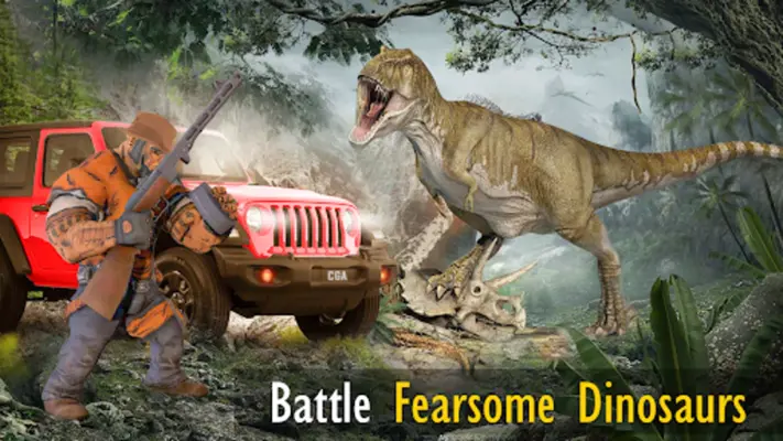 Real Dino Deadly Hunting Game android App screenshot 3